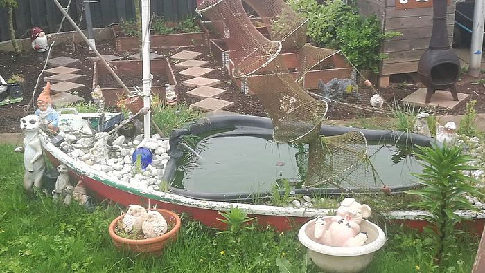 Kleingarten auf Helgoland