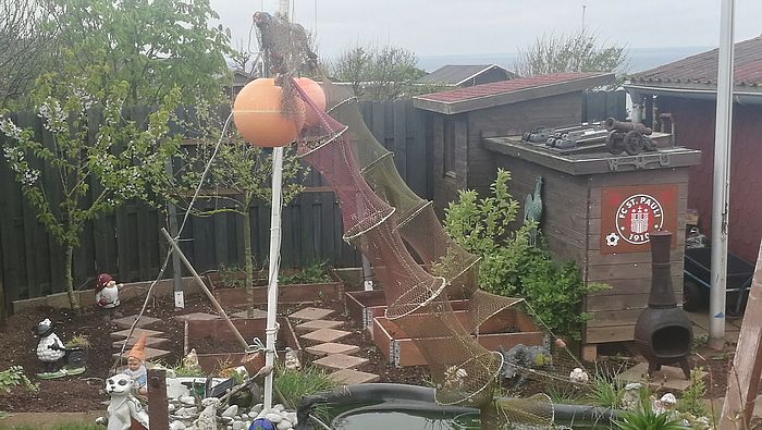 Kleingarten auf Helgoland